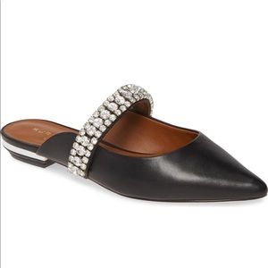 Brand New! Kurt Geiger Princely Black Leather Mules Size 10
